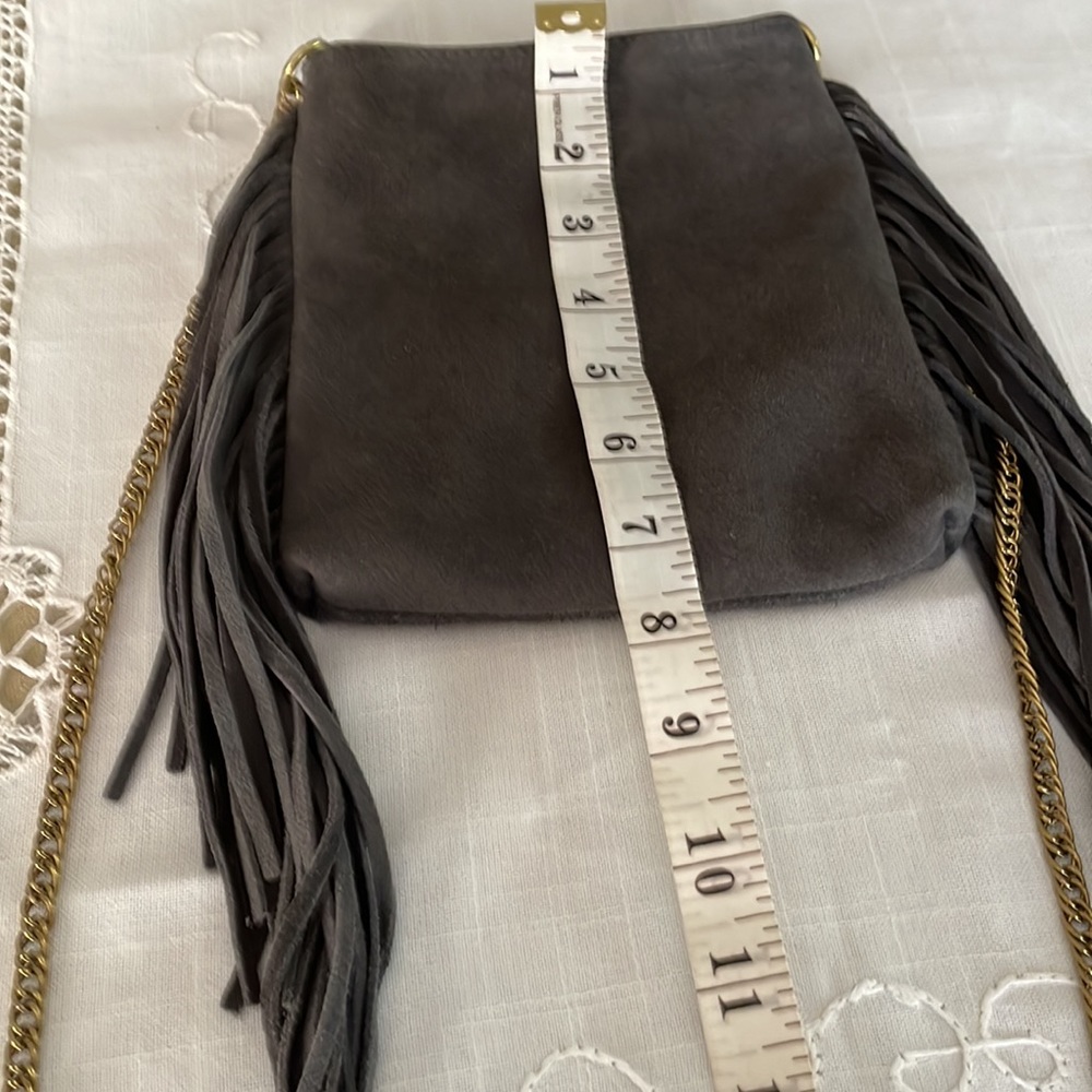 Odote Suede Fringe Crossbody - Picture 4 of 8